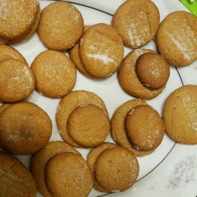 pindakaas koekjes uit de jaren veertig