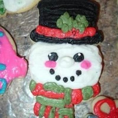 kerst uitgesneden koekjes