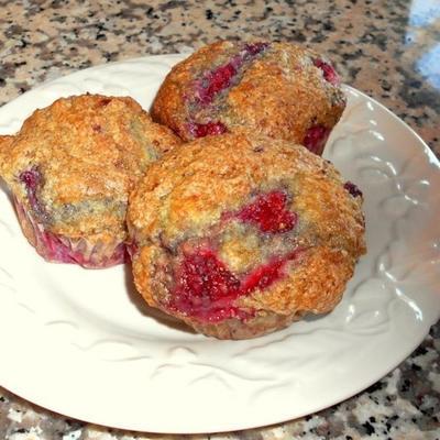 jacky's muffins met fruit en yoghurt