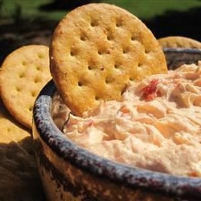 mary's geroosterde rode peper dip