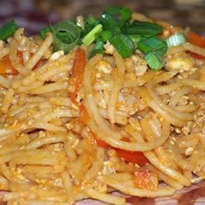 Maleisische chinese stijl pasta