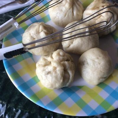 Chinese varkensvleesbroodjes (cha siu bao)