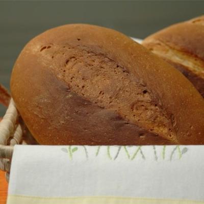 karnemelk honing, tarwebrood