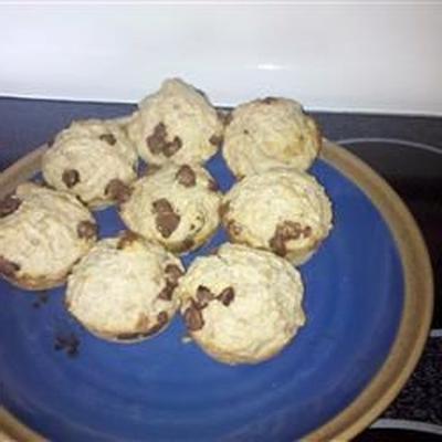 chocoladeschilfers zuurdesem muffins