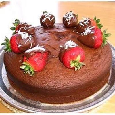 zwarte Russische cake i