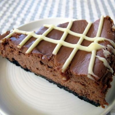 chocolade cappuccino-cheesecake