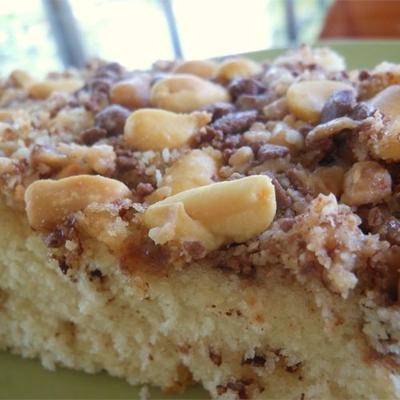 toffee bar koffie cake