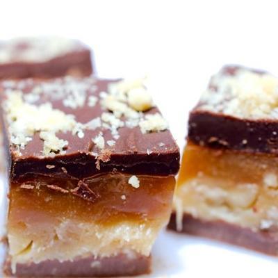 karamel pinda fudge