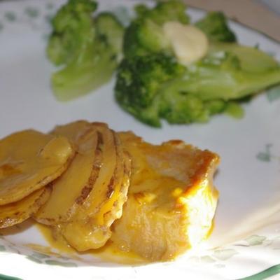 cheesy pork chop braadpan