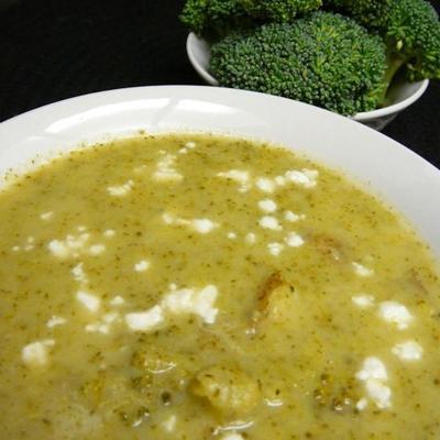 broccoli en stiltonsoep
