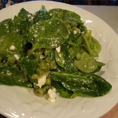 spinazie salade met gemak