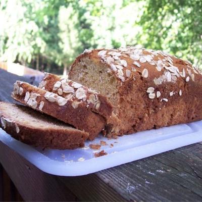 havermout bananen notenbrood