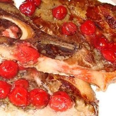 cherry pork chops