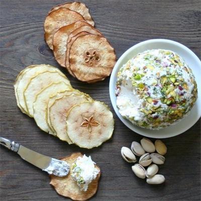 fantastische gorgonzola en witte wijn kaas bal