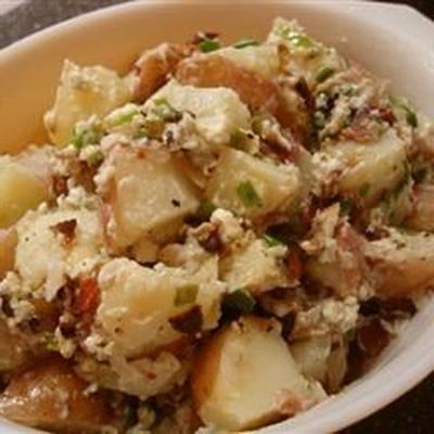 blauwe kaasaardappelsalade