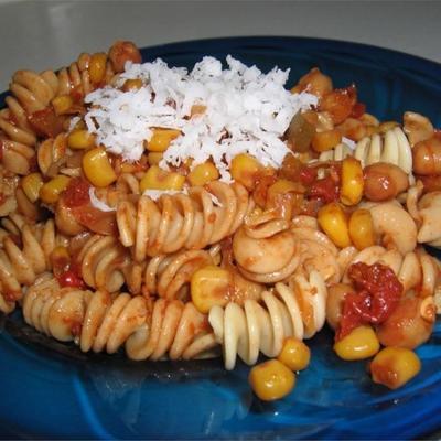 zuidwestelijke vegetarische pasta