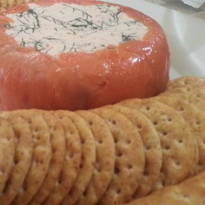 mousse van gerookte zalm