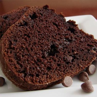 dubbele chocolade brownie cake