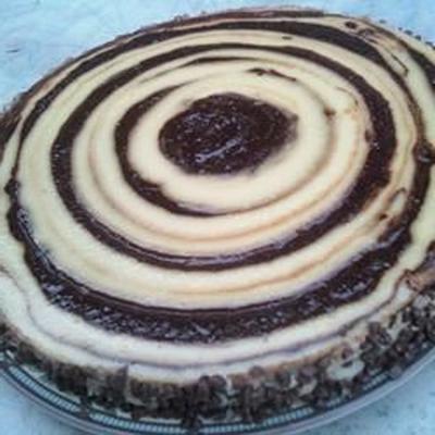 rum en chocolade cheesecake