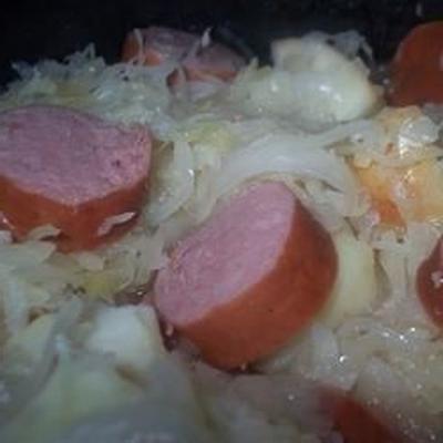 slow cooker kielbasa stew