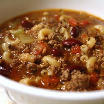 pasta e fagioli a la chez ivano