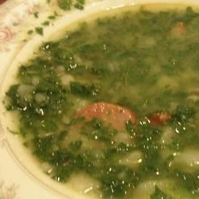 caldo verde (portugese groene soep)