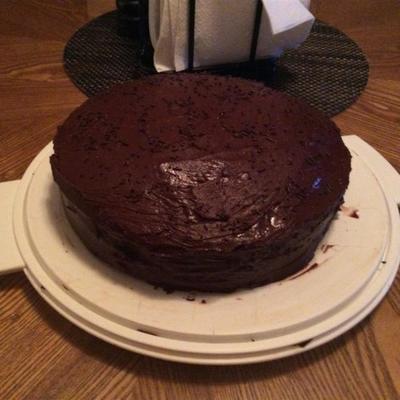 chocolade walnoot cake