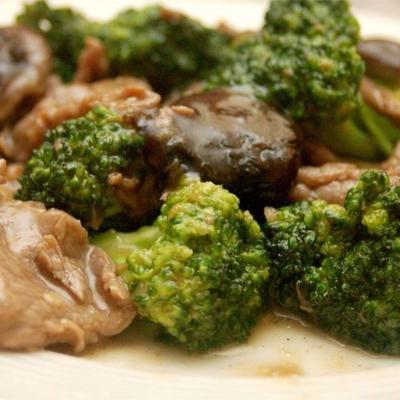 beste rundvlees en broccoli