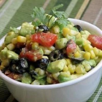 avocado mais salsa