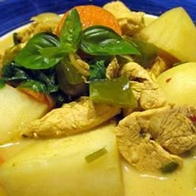 Vietnamese kerriesoep met Vietnamese curry