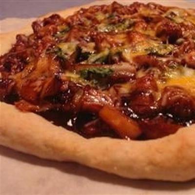 bbq chicken pizza i