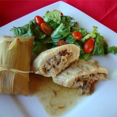 echte zelfgemaakte tamales