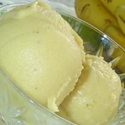 geweldige bananensorbet