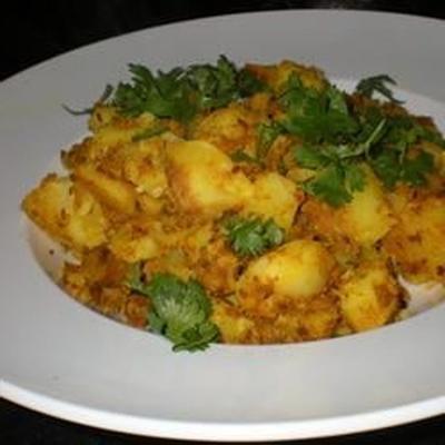 curried komijn aardappelen