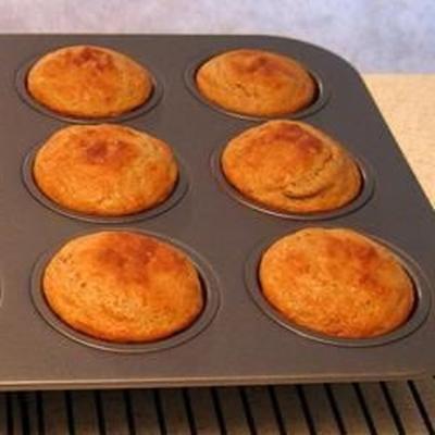 muffins van hele tarwe en noten