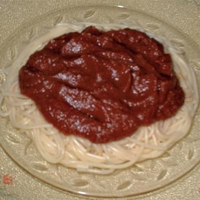 tomatensap spaghettisaus