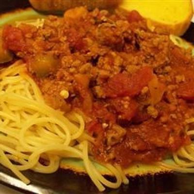smakelijke spaghettisaus
