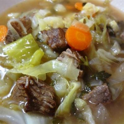 cawl (traditionele welsbouillon)