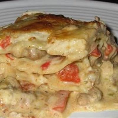 cajun kip lasagne