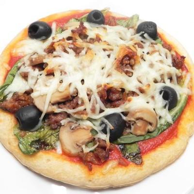 Italiaanse escarole pizza