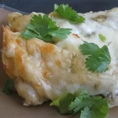 spinazie enchiladas verde