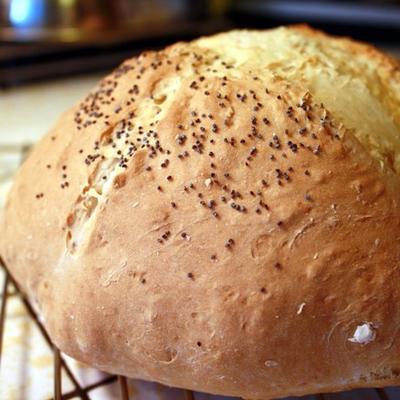 Iers soda brood in een koekepan