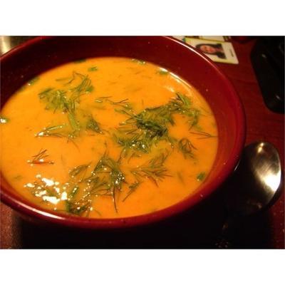 wortel dille soep
