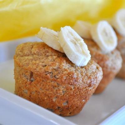 volkoren bananen muffins