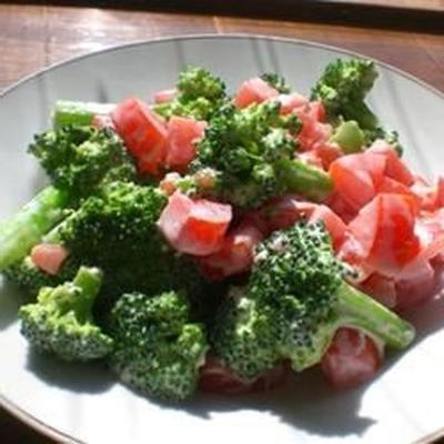 blauwe kaas broccoli salade