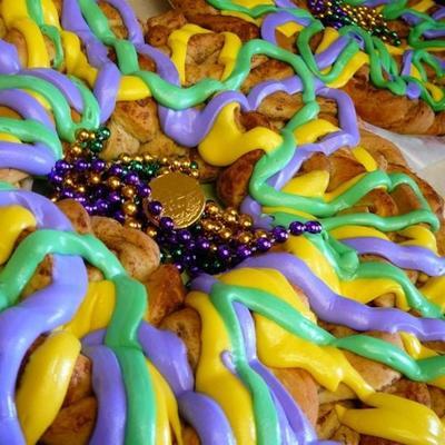 super makkelijke mardi gras king cake