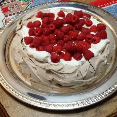 chocolade pavlova