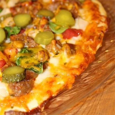 grote cheeseburger pizza