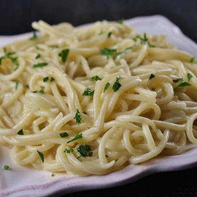 rijke pasta voor de arme keuken