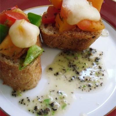 papaja bruschetta